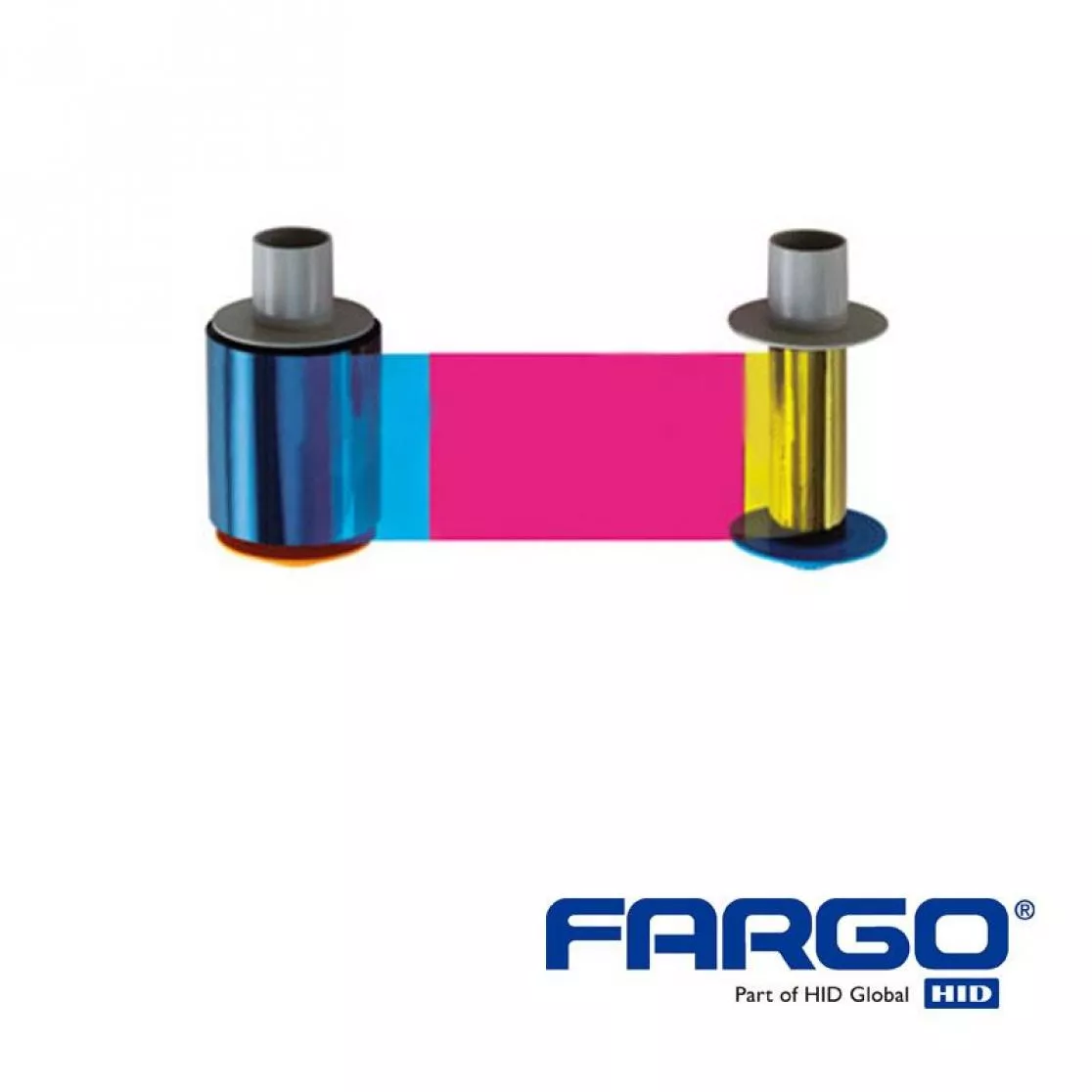 Colorful and black without overlay ribbon for card printer HID Fargo DTC5500LMX