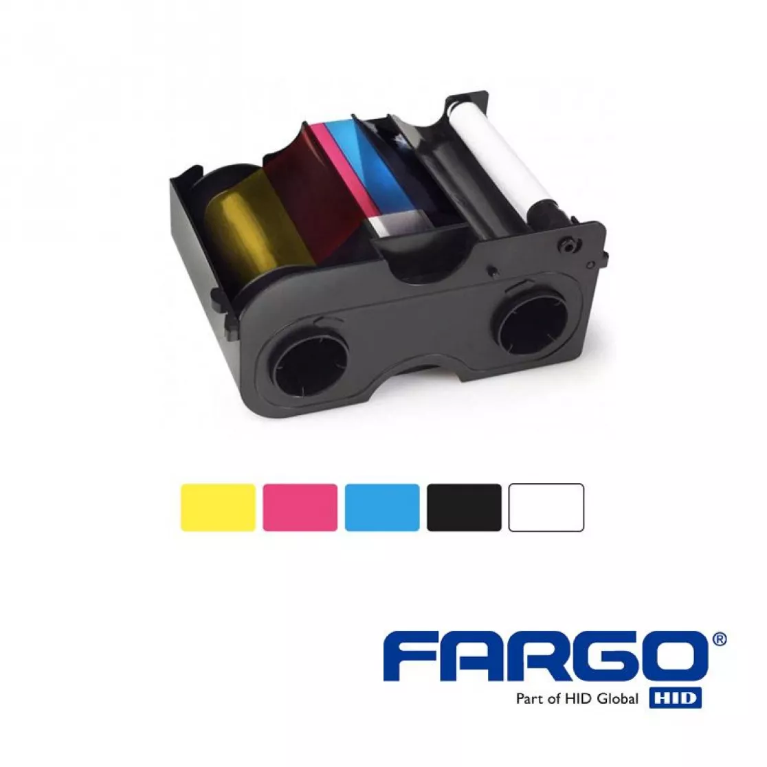 Buntes Farbband für Kartendrucker HID Fargo C50