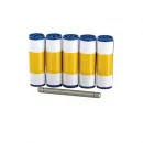 5 Cleaning Rollers for Card Printer Authentys Plus