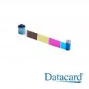Farbband Bunt für Kartendrucker Datacard CR805 für 1000 Drucke (YMCKP)