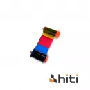 Colorful film with black panel for card printer Hiti