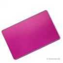 plastic card pink matt finish