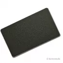 plastic card metallic black