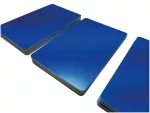 Plastic Cards Blue Matte Finish Premium