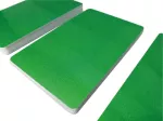Plastikkarten Grün Metallic Premium