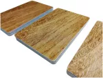 Plastikkarten Holz Design Premium