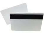 Plastic card white with magnetic strip 4000oe
