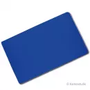 Plastikkarte dunkelblau