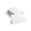100 Polycarbonate Cards White