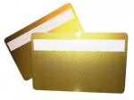 Plastic Cards Soft Gold Light with Signature Panel