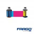 Half Panel Colorful ribbon for card printer HID Fargo DTC5500LMX