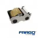 Gold Ribbon for Card Printer HID Fargo C50 for 500 Prints