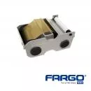 Farbband Gold für Kartendrucker Fargo DTC4250e für 500 Drucke