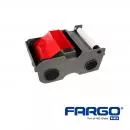 Farbband Rot für Kartendrucker Fargo DTC1250e